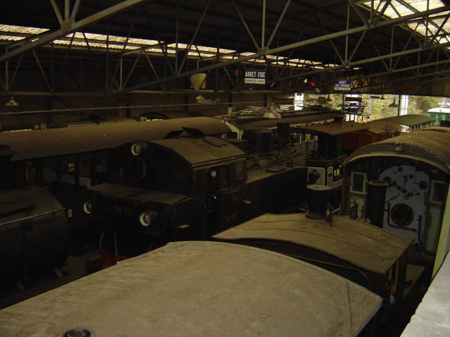 Ein Blick ins Eisenbahnmuseum Ein Blick ins Eisenbahnmuseum