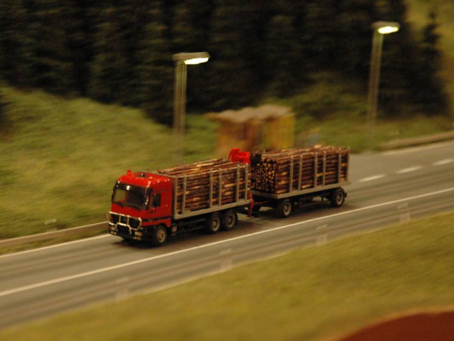 Auch auf der Strasse war Betrieb