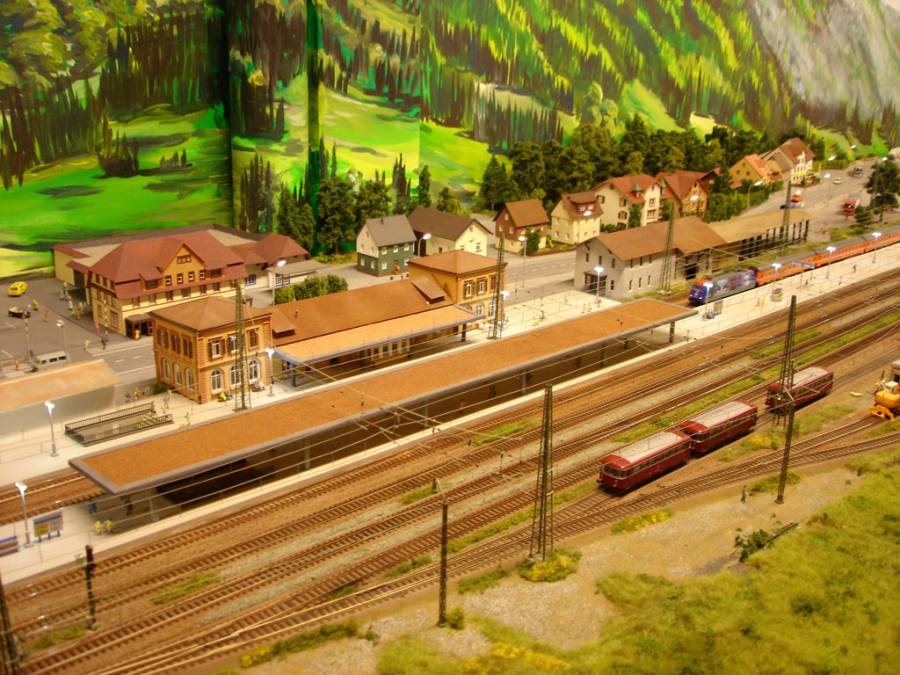 Letze Blicke auf den Bahnhof Hausach im Massstab 1:87 Letze Blicke auf den Bahnhof Hausach im Massstab 1:87