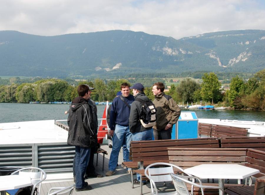 ... erwartete uns ein leckeres Essen und eine luftige Aussicht auf dem...
