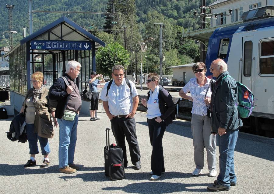.. nach Saint Gervais.