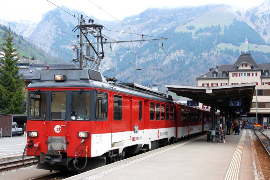 Wieder am Bahnhof angekommen, gehts mit ZB und SBB zurück nach Liestal.