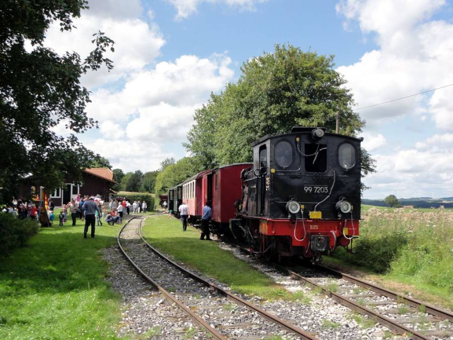 Im Bahnhof Oppingen...