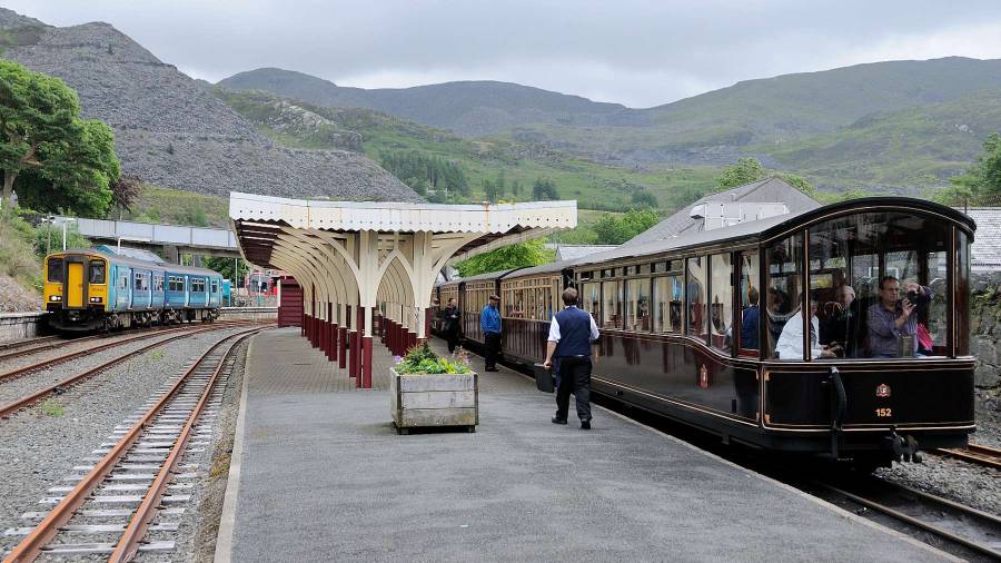 Am 2. Tag besuchen wir die Ffestiniog Railway ...