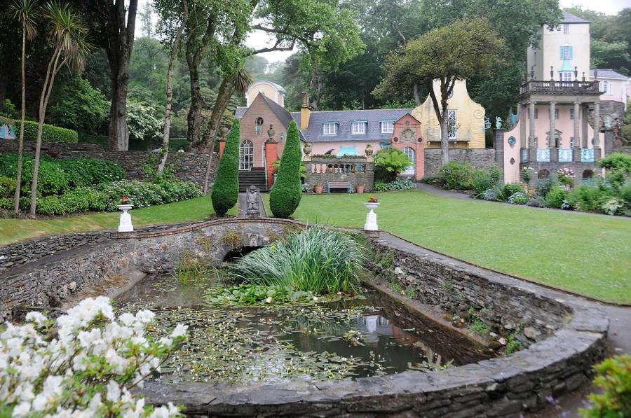 Am Nachmittag besuchen wir noch Portmeirion.