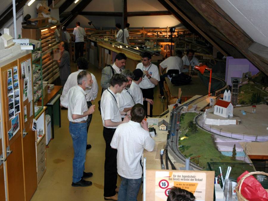 Auf der Vereinsanlage wurde der Betrieb aufgenommen Auf der Vereinsanlage wurde der Betrieb aufgenommen