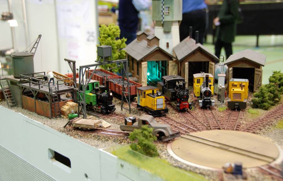 Depot der 0e-Anlage.