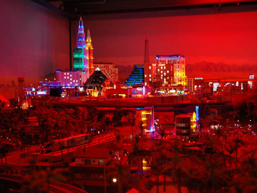 Anbendstimmung über Las Vegas Anbendstimmung über Las Vegas