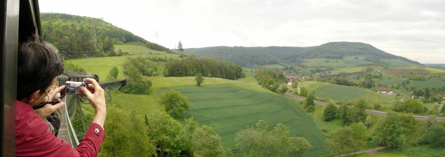 Unterwegs mit der Sauschwänzlebahn Unterwegs mit der Sauschwänzlebahn