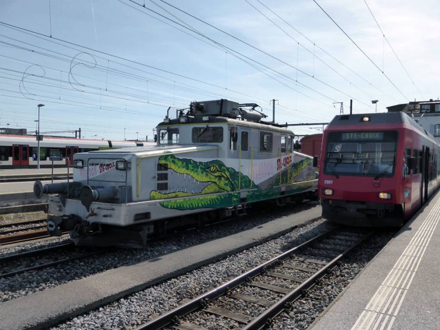 Der Weg ins Val-de-Travers fuhrte uns über Yverdon-les-Bains. Der Weg ins Val-de-Travers fuhrte uns über Yverdon-les-Bains.